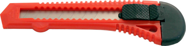 Нож 51600 технический  красный 18мм SX8 (24) (576шт)  MaxiTool