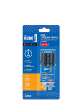 Клей эпоксидный двухкомп. прозрачный KUDO HOME KBS-750 6мл. (двойной шприц/блистер 1шт/12шт./144шт )