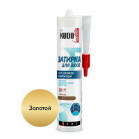 Герметик-затирка для швов силикон. санитарный золотой KSK-177 280мл/339гр KUDO (6шт/1692шт)