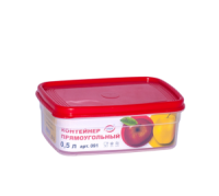 Бутербродница прямоугольная 0,5л 091 Эльфпласт (72шт)