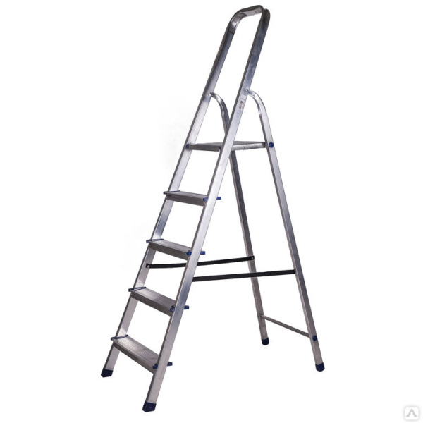 Лестница-стремянка алюминиевая  5-ти ступ. AS05 (175 см) STAIRS