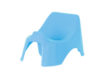 Горшок "Малышок" 069 голубой/синий Эльфпласт (30шт)