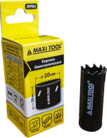 Коронка  20мм биметалл 19704 (100шт/кор)MaxiTool