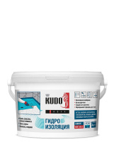 Гидроизоляция бесшовная эластичная KUDO PROFF, акриловая 4кг KIB-345.2 (1шт)