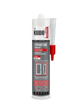 Герметик акриловый паропроницаемый шовный НАРУЖНЫЙ KUDO PROFF SMK-351, белый, 280 мл (12шт)