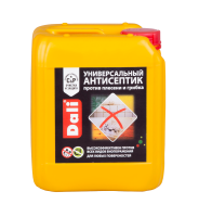 Антисептик универсальный против плесени и грибка 5 л DALI  (0 С) 20241 (1шт/128шт)