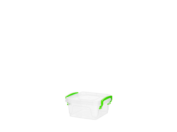 Контейнер "Fresh Box"  0,35  квадратный л 399 Эльфпласт (96шт)