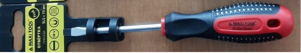 Отвертка 89391 Profi 3K ручка SL5×75 (180) MaxiTool