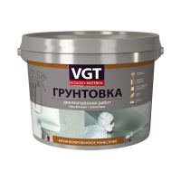 Грунтовка ВД-АК 0301 для внутренних работ укрывающая для механизированного нанесения 15кг. ВГТ