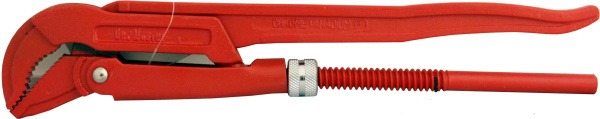 Ключ трубный 51782 45 гр. L=400мм (1,5") сталь CS45 MaxiTool (10шт)