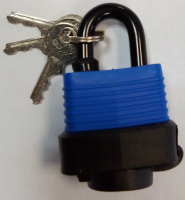 Замок водонепроницаемый 30мм 19852 навесной  короткая дужка MaxiTool (96шт/кор)