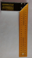 Угольник столярный Желтый 19665  25см (120) MaxiTool