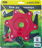 Диск-фреза с плавающими лезвиями (6 лезвий) для триммера 89943, посад диаметр 25,4мм (50шт) MaxiTool