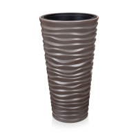 Кашпо Sandy D300  601 серо-коричневый Эльфпласт (3шт)
