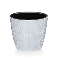 Кашпо Kerama  4,6 л белый 496 Эльфпласт (24шт)