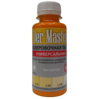 02 желтый КП Der Master 0,1л  для  вн./нар. работ (6шт в упак/18упак)