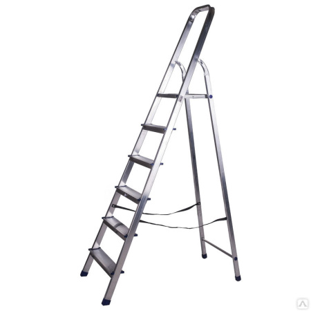 Лестница-стремянка алюминиевая  6-ти ступ. AS06 (197 см) STAIRS