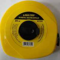 Рулетка землемерная SL88 81322 20м  закр. пластик. корп. фиберглас. лента (60) MaxiTool