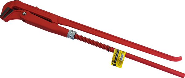 Ключ трубный рычажный 19604 90°  L=500мм (2") сталь CS45 (12шт/кор) MaxiTool