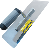 Кельма прямоугольная "Венецианская" 280x120х0.7мм.Заточен.Нерж.76039 ручка 2К,(60) MaxiTool