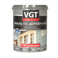 Супербелая база С  Эмаль по дереву "Профи"  1кг/1л  (6шт/360шт) ВГТ