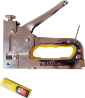 Степлер 18685 скоба 4-14мм регулируемый хромированный (12шт/36шт) MaxiTool