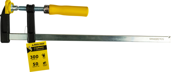 Струбцина F-образная  89100  300х50мм  (1/96) MaxiTool